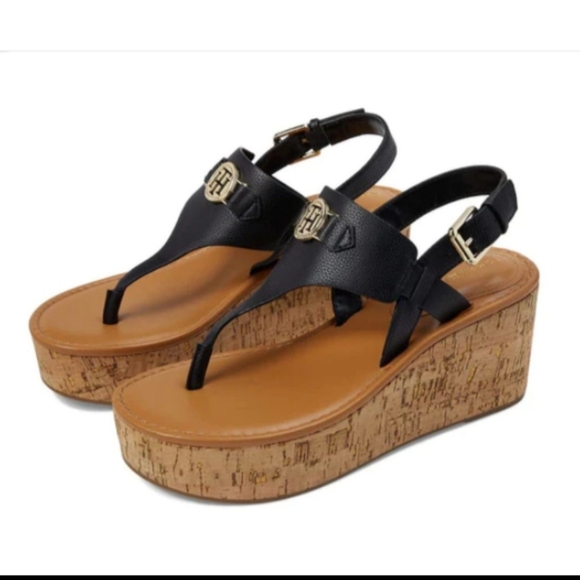 (Ew)Tommy Hilfiger Ladies Viela Platform Sandals